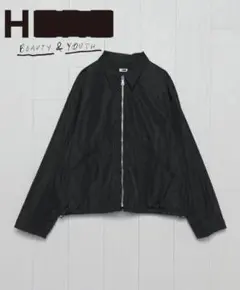 H BEAUTY&YOUTH OLMETEX ナイロン スポーツジャケット Sのサムネイル