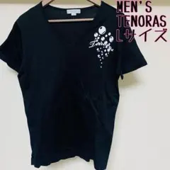 MEN'S TENORAS　半袖　Vネック　カットソー　Tシャツ　Lサイズのサムネイル