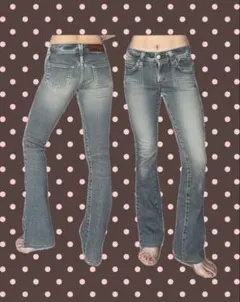 Venus Jean ブーツカットデニム 20s ローライズ