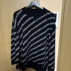 CALVIN KLEIN JEANS ブラックセーター M