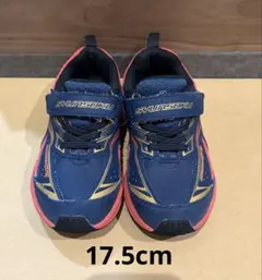 슌소쿠 스니커즈 네이비 레드 17.5cm