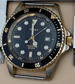 TIMEX INDIGLO 動作未確認 メンズ 時計ダイヤルのみ W141