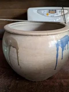 陶器製 水鉢 睡蓮鉢 鉢カバー 観葉植物