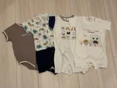 ベビー ロンパース 80サイズ4点セット まとめ売り