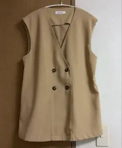 未使用frames RAY CASSINレイカズンのダブル釦ノーカラージレのサムネイル