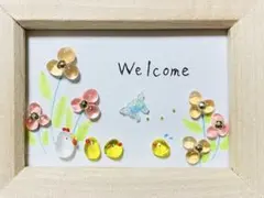 シーグラスアート　親子　No.44 ★ハンドメイド★