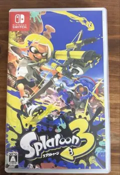 スプラトゥーン3 Switch ソフト パッケージ版 動作確認済み チラシ有