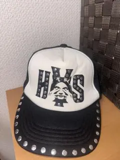 HYS ヒステリックグラマー スタッズ付きキャップ スタッズメッシュキャップ