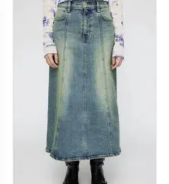 WASH VINTAGE ロングスカート