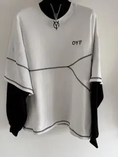 OY オーワイ 長袖トップス ハーフジップ ハイネック スウェット