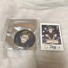 ツイステ展　カード　缶バッジ　トレイ