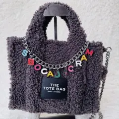 専用】 マークジェイコブス　ザ テディ ミニ トート　バッグ　チェーン　ロゴ