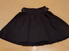 ラブトキシック　黒フレアスカート バックル付き　Ｓ