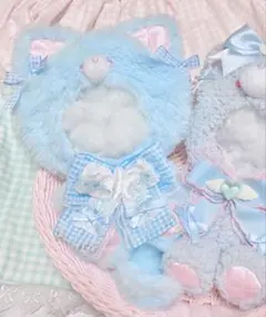 セール 着ぐるみ ねこ おすわり ぬい服 12cm マスコット ちびぐるみ 42