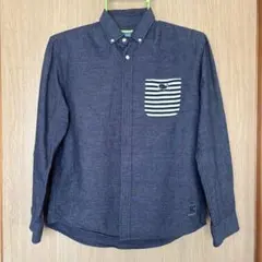 メンズ長袖シャツ LL