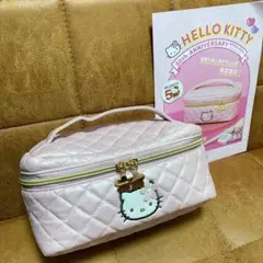 【新品】ハローキティ 50周年キルトポーチ