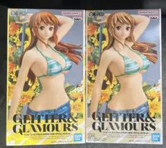 【2点セット】『ワンピース』グリグラ フィギュア★ナミ★スペシャルカラーver.