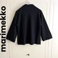 marimekko マリメッコ ヴィスコース バックジップ カットソー