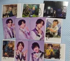 あんスタ サインステッカー、スタフォニフォトカード [流星隊]