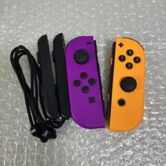 12 ジョイコン　パープル　オレンジ　純正品　Nintendo Switch
