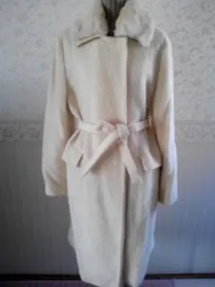 a.v.v ウールロングコート ベルト付き