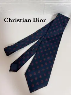 クリスチャンディオール　ChristianDior Dロゴ　紺色