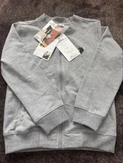 新品未使用 U.S.POLO シンプル ブルゾン中灰 オシャレ 130サイズ