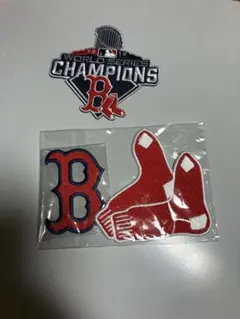 MLB 2018 Red Sox ワールドシリーズ制覇記念ワッペン 3点セットのサムネイル