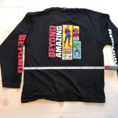 スパイダーマン長袖Tシャツ