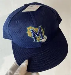 激レア デッドストック 90s USA製 ニューエラ 59fifty ブルワーズ