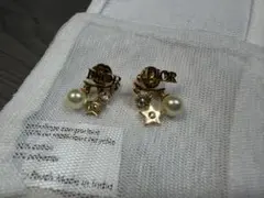 ほぼ未使用　ディオールパールスターピアス　Dio(r)evolution ピアス