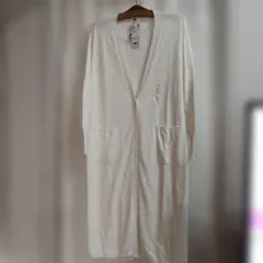 新品未使用品　タグ付き　ユニクロ　白　ホワイト　カーディガン