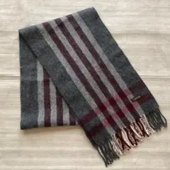 ウール100%マフラー