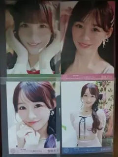 =LOVE イコラブ ラブソングに襲われる初回盤ABCD生写真4種4枚 音嶋莉沙