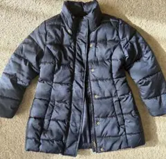 【アウター】H&M ネイビー　中綿ジャケット　キッズ　子供　135 used