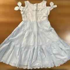 新品未使用　メゾピアノ　ノースリーブ　ワンピース　140のサムネイル