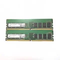 動作確認済】Samsung DDR4 8GB×2枚 PC4-2400 - メルカリ