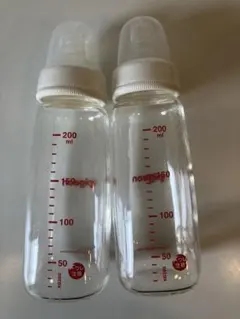 美品　Pigeon 哺乳瓶 200ml 2本セット