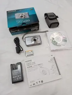 富士フィルム FINEPIX JV100 デジタルカメラ 動作品 デジカメ Amazon | FXーJV100S FINEPIX JV100 シルバー | コンパクト 通販