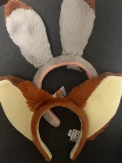 Mii様専用　ズートピア　カチューシャ　香港ディズニー　ニック　ジュディ