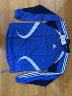 【未使用】adidas アディダス セットアップ ジャージウェア上 青　Lサイズ