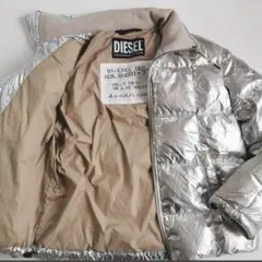 s*u様 DIESEL シルバー ダウンジャケット 売り切ります
