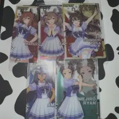 ウマ娘 ウエハースカード 第2R×5枚