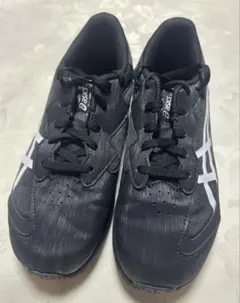 ASICS スニーカー　レーザービーム　23.5㎝　ブラック