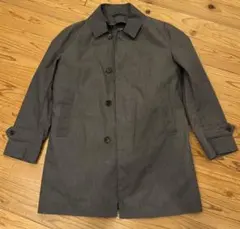 B:MING by BEAMS グレー ステンカラーコート キルティング内張り
