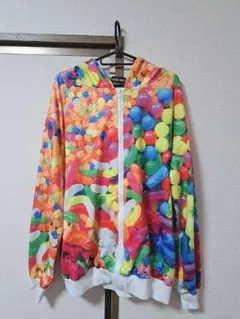 【ACDC RAG】POPキャンディ ZIP BIGパーカー