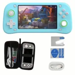 XF43 ターコイズブルー　携帯ゲーム機