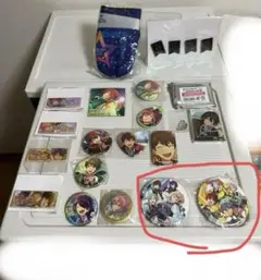 あんさんぶるスターズ！！ 缶バッチ、朔間零、逆先夏目、たかみねペットボトルカバー あんさんぶるスターズ！！ 缶バッチ、朔間零、逆先夏目、たかみ