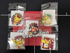 カープ ポケモンコラボ ピカチュウ 限定ピンバッジ 5個セット 30周年
