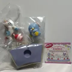 サンリオキャラクターズ　メリーゴーランド PURPLE タキシードサム　ガチャ